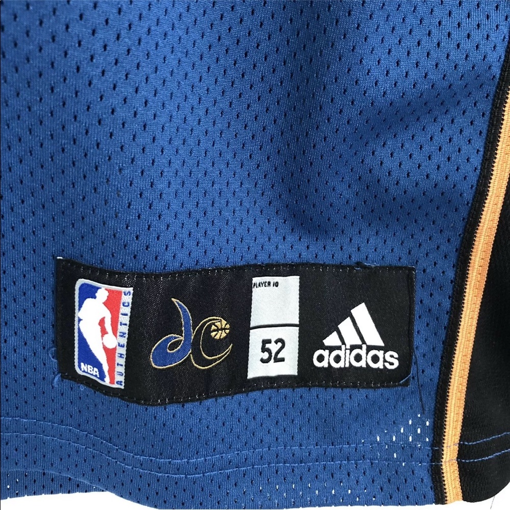 Gilbert Arenas Washington Wizards Jersey 52 Adidas - Picture 7 of 8